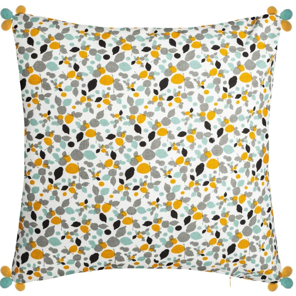 HOUSSE COUSSIN RAZZO 3 POMPONS 40X40CM