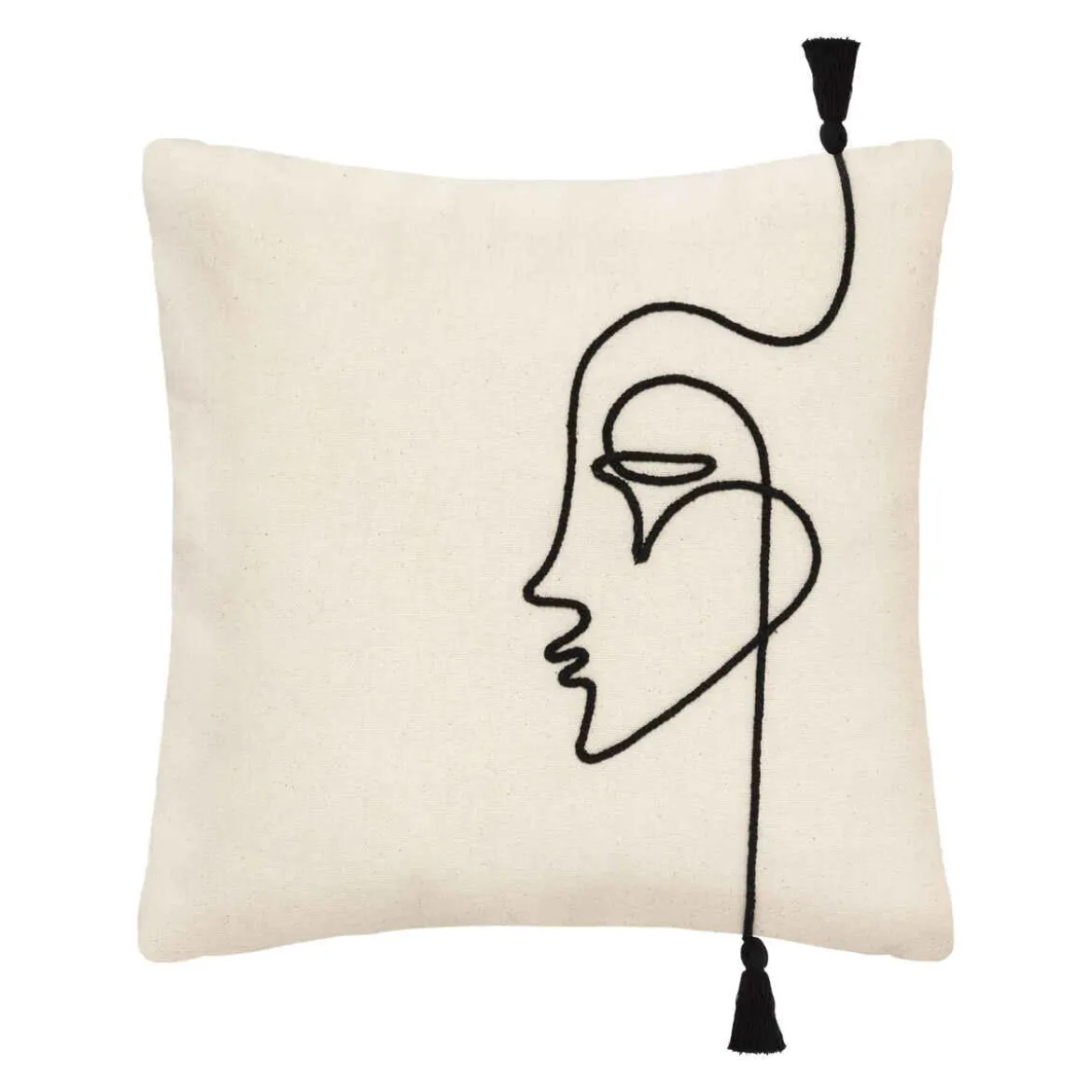 HOUSSE COUSSIN VISAGE CORDE 40X40CM