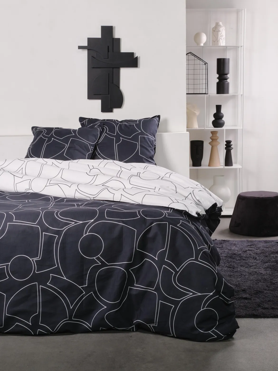 HOUSSE DE COUETTE 160X210CM COTON SUNSHINE MODELE 3