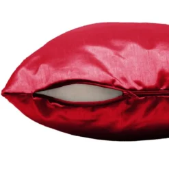 HOUSSE DE COUSSIN ENCART 40X40CM SHANA ROUGE