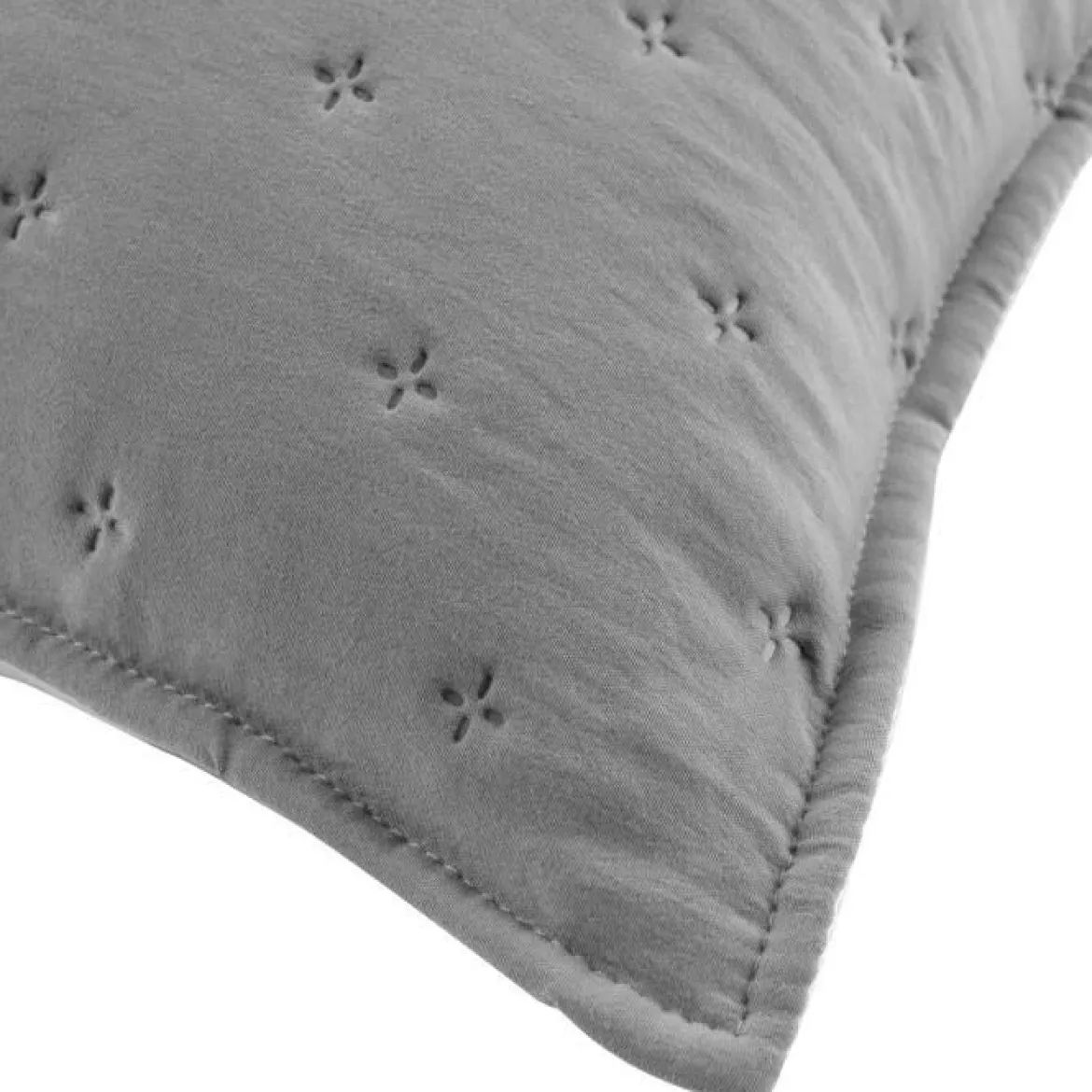 HOUSSE DE COUSSIN ET ENCART 40X40 CM MICROFIBRE BICOLORE