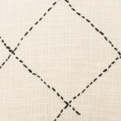 HOUSSE DE COUSSIN SLUB STITCH 40X40CM