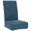 HOUSSE POUR CHAISE JANA CHENILLE BLEU