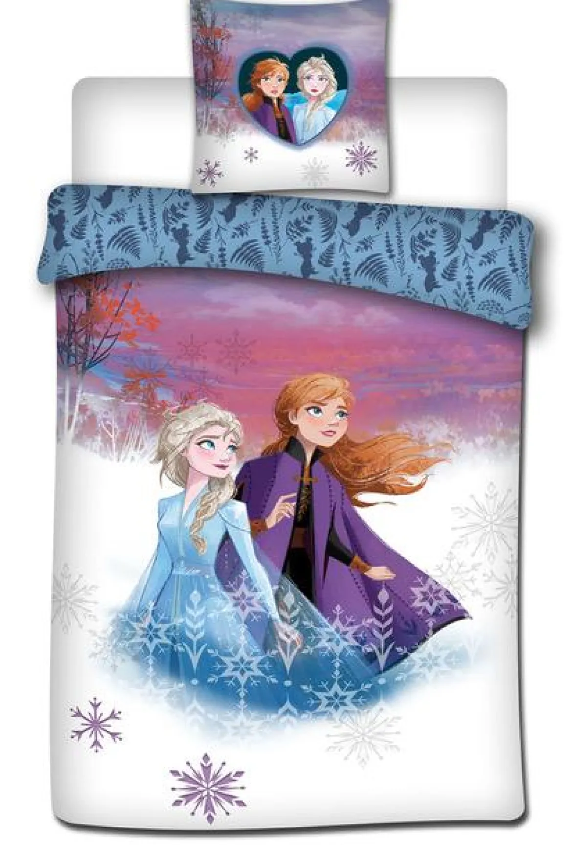 HOUSSE COUETTE 140X200CM ET 63X63CM FROZEN