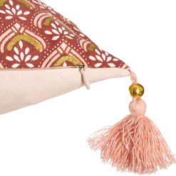 HOUSSE COUSSIN HINDOU OR 40X40CM