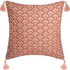 HOUSSE COUSSIN HINDOU OR 40X40CM