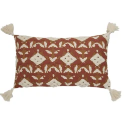 HOUSSE COUSSIN TERRACOTTA SIENNA 30X50CM