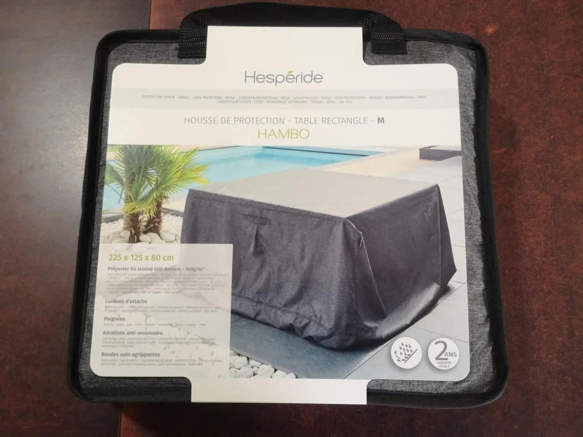 HOUSSE HAMBO TABLE RECTANGLE TAILLE M
