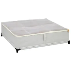 HOUSSE RANGEMENT DESSOUS LIT ROUES DRESSY PLUS