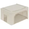 HOUSSE RANGEMENT DOUBLE OUVERTURE DRESSY PLUS BEIGE TAILLE M