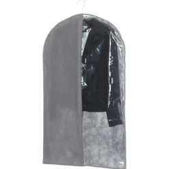HOUSSE VETEMENTS GRIS CLAIR H.100CM