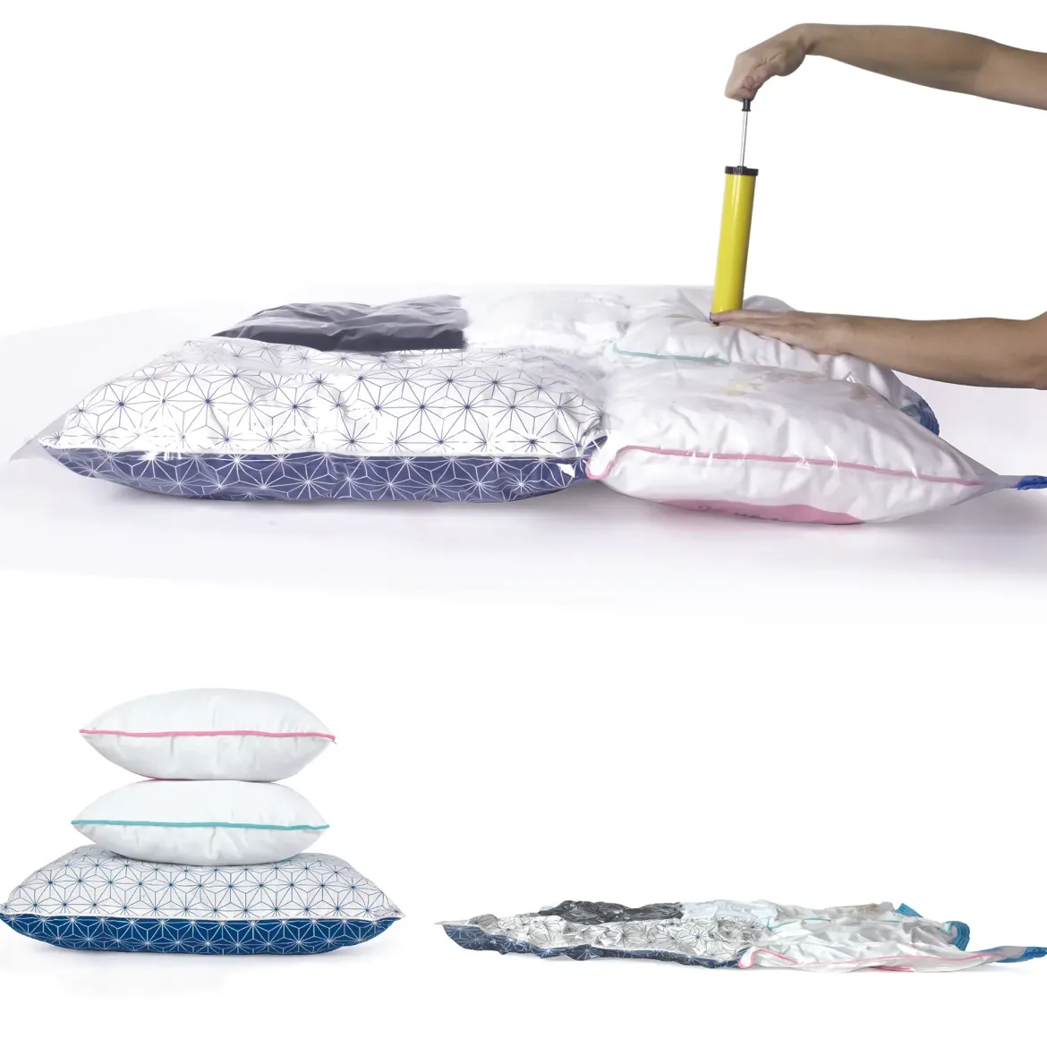 HOUSSE VIDE AIR POMPE X6 PIECES