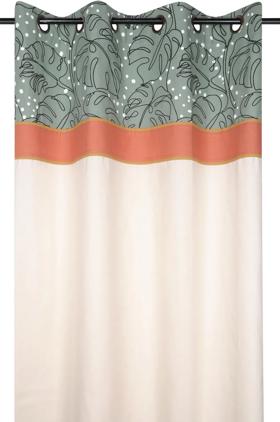 IGUAPO RIDEAU 140X260 OEIL VERT