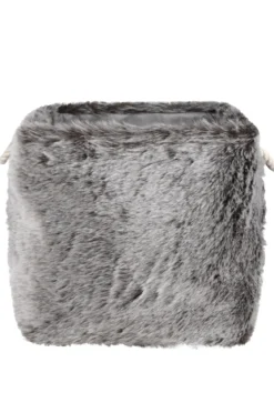 INUIT PANIER FOURRURE 36X36