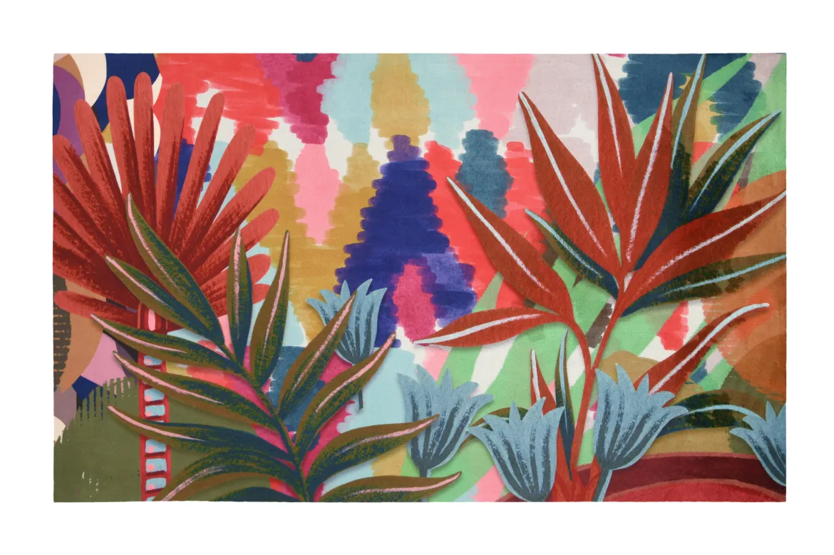 ISADORA TAPIS RUBBER 45X75CM MULTICOLORE