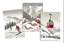 IZAR SKI TORCHON 50X70CM NATUREL