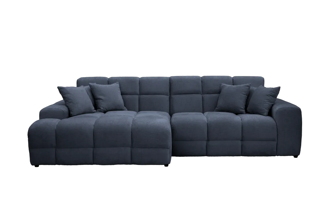 JACOB CANAPE ANGLE GAUCHE BLEU PERFECT HARMONY 77