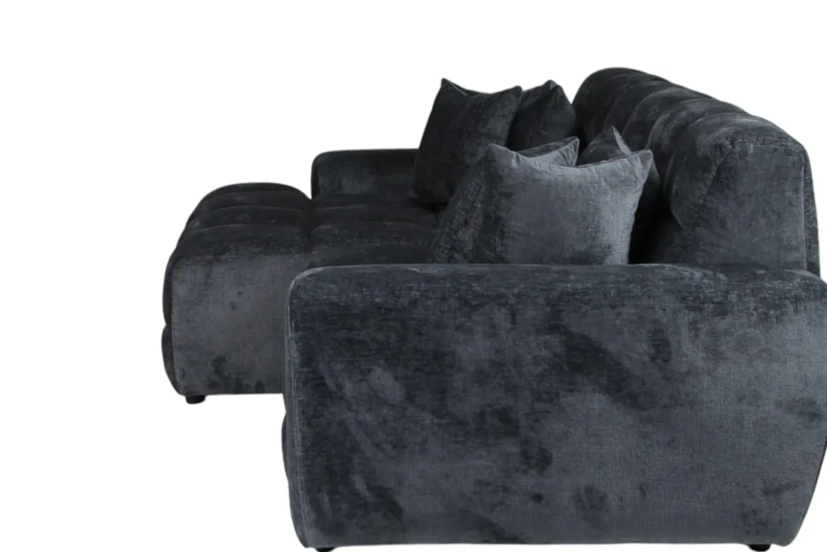JACOB CANAPE ANGLE GAUCHE GRIS PERFECT HARMONY 90