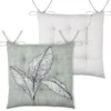 JAPANDI GALETTE 9 POINTS 38X38CM SAUGE