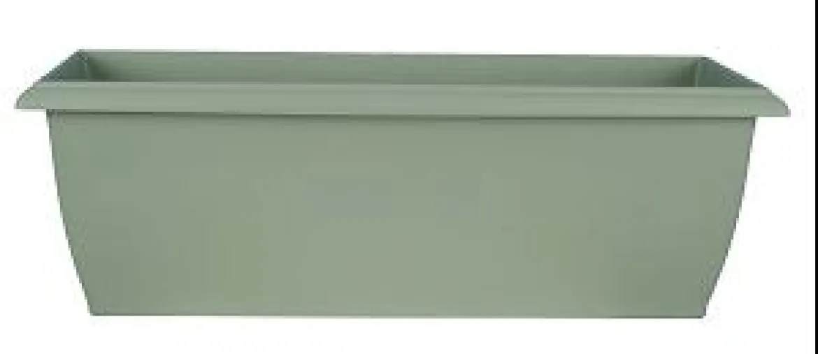 JARDINIERE EVOLUTION L.40CM VERT ARGILE 7.6L