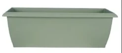 JARDINIERE EVOLUTION L.60CM VERT ARGILE 12.4L