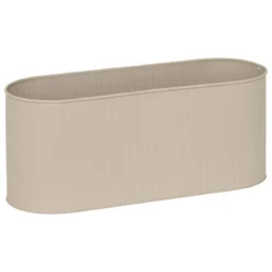 JARDINIERE METAL LIN AZE L.47CM