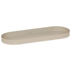 JARDINIERE METAL LIN AZE L.47CM