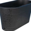 JARDINIERE TEREA 50 ET PLATEAU CLIPS NOIR 10 L