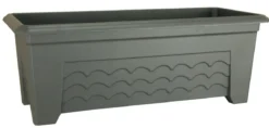 JARDINIERE TERRISSIMA 59X29CM GRIS 30L