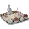 JARDIN ZEN CIMENT D.24X24X12CM