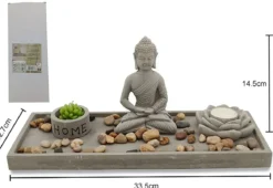 JARDIN ZEN CIMENT 33.5X13CM
