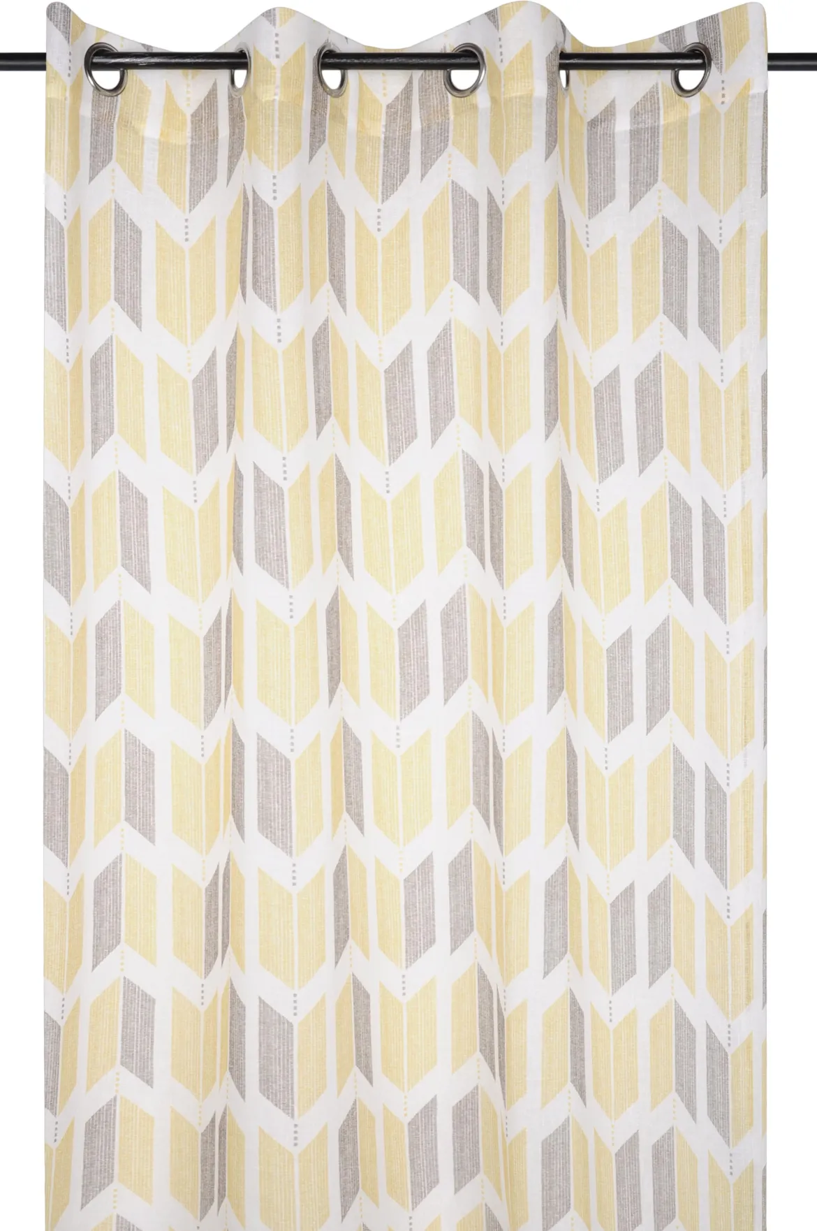 JEFF VOILE JEANNIE 140X260 MOUTARDE