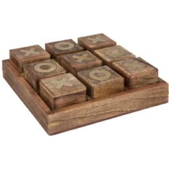 JEU DE MORPION OSCAR MANGUIER D.23X23CM
