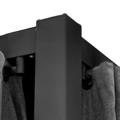 JEU RIDEAU ET RAIL ZALYA GRAPHITE ARDOISE