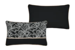 KINOGI COUSSIN 30X50CM NOIR