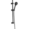 KIT COLONNE 70CM ACIER INOX 150CM NOIR MAT