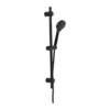 KIT COLONNE 70CM DOUCHETTE 5 FONCTIONS ANTICALCAIRE NOIR MAT
