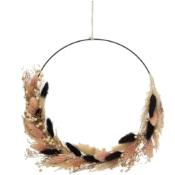 KIT DIY COURRONE LUMIERE D HIVER D.27CM