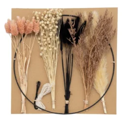 KIT DIY COURRONE LUMIERE D HIVER D.27CM