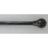 KIT EXT 120 210 CM D19 EMBOUT TOUCH OF ZEN NOIR ARGENT