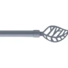 KIT EXT 210 380CM D.19MM EMBOUT FONTAINEBLEAU GRIS FONCE