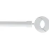 KIT EXT 210 380CM D.19MM EMBOUT NEW LOOK BLANC LAQUE