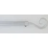 KIT EXTENSIBLE 100 A 190CM D.19CM EMBOUT CROSSE GRIS LAQUE