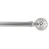 KIT EXTENSIBLE 120 A 210CM D.19CM EMBOUT VOLTAIRE ARGENTE