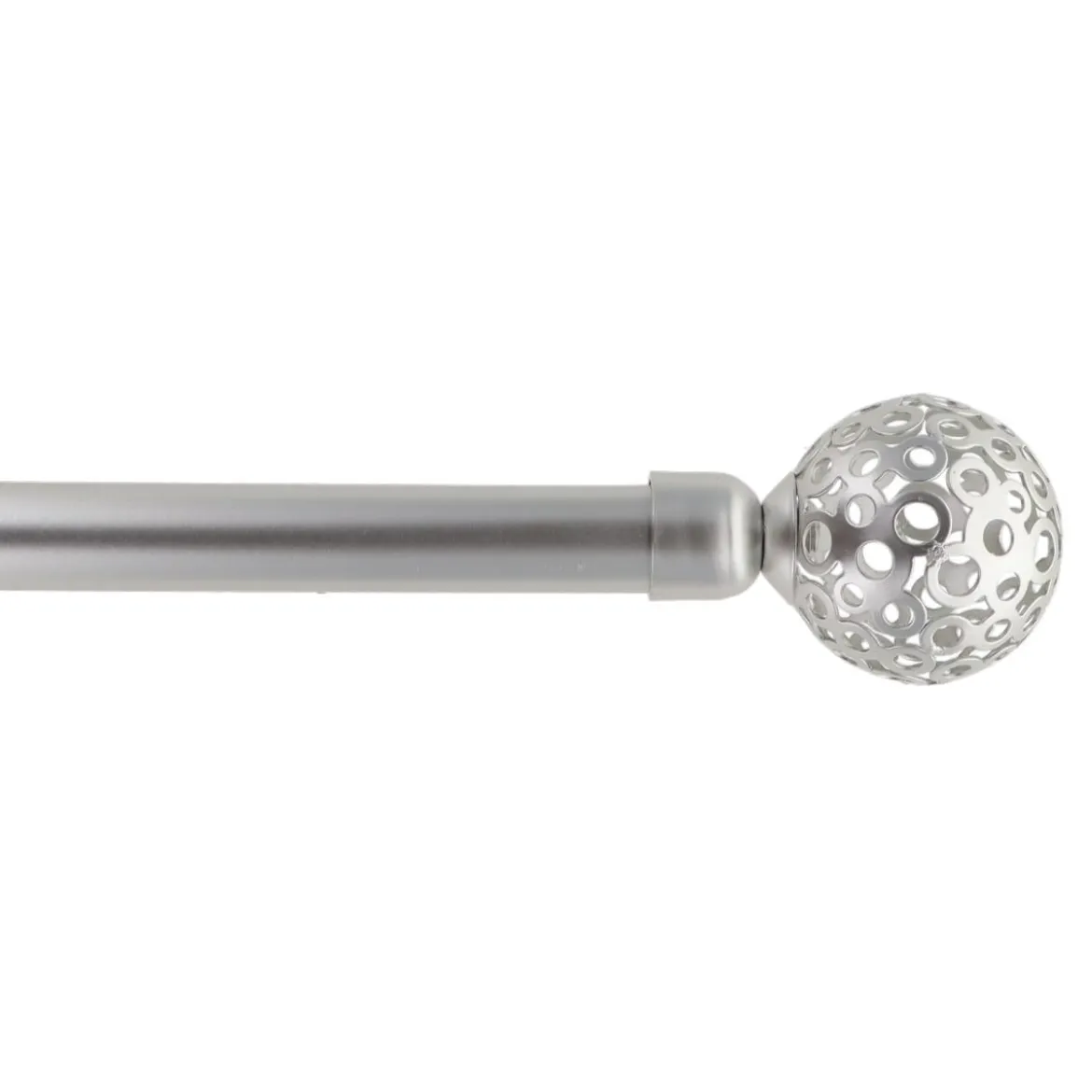 KIT EXTENSIBLE 120 A 210CM D.19CM EMBOUT VOLTAIRE ARGENTE