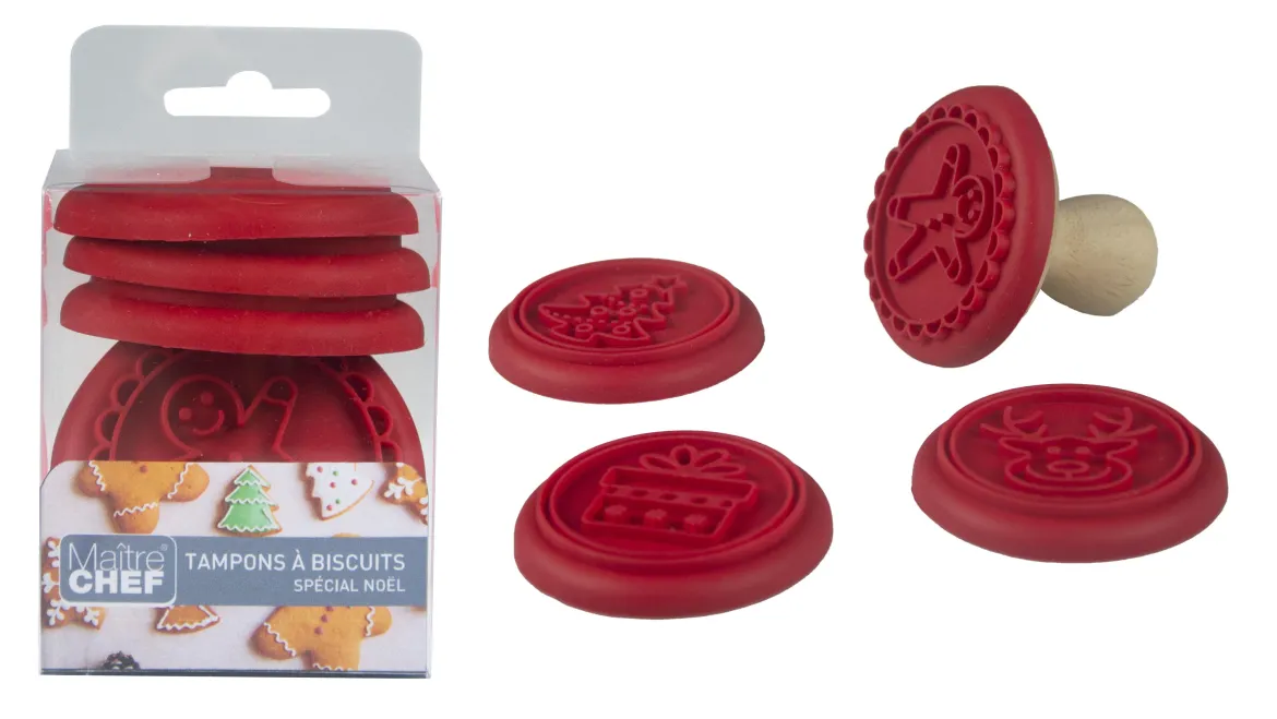 KIT TAMPON A BISCUITS NOEL