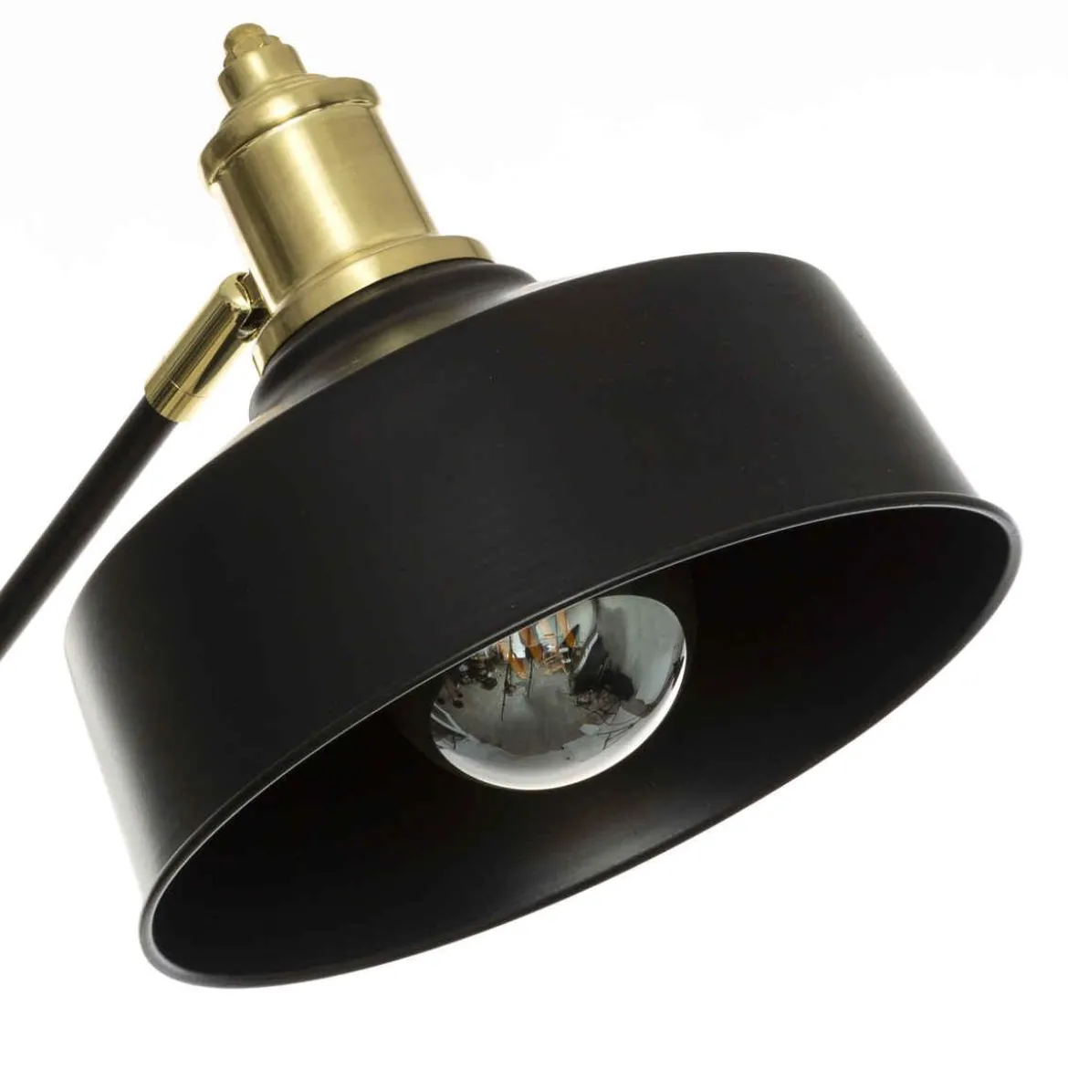 LAMPADAIRE ARC FLOWER NOIR H.155CM