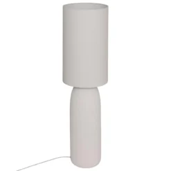 LAMPADAIRE CYLINDRE KEYAH BLANC H.111CM