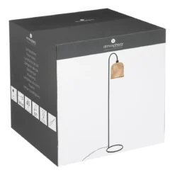 LAMPADAIRE DROIT ALICANTE NOIR H.159CM