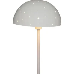 LAMPADAIRE DROIT CHAMPI BLANC H.150CM